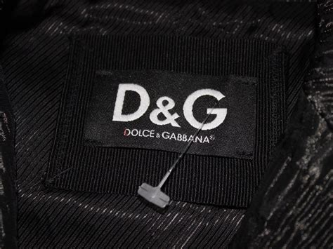 authentic dolce and gabbana label